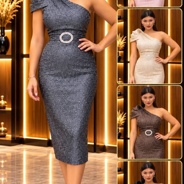 Brocade Jacquard Dress